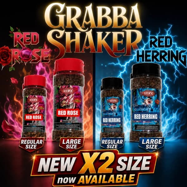 GRABBA SHAKER *RedRose / Red Herring*