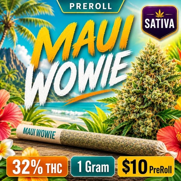 MAUI WOWIE 1G SAT PRE-ROLL