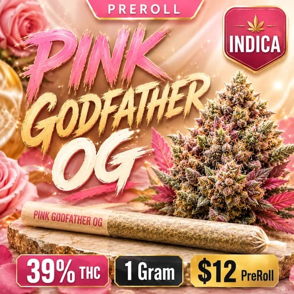 PINK GODFATHER OG 1G IND PRE-ROLL