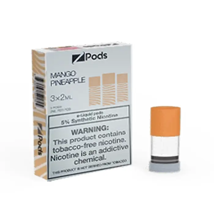 ZPods / ZPODS – Mango Pineapple (3×2 mL pods, 5% synthetic nic)